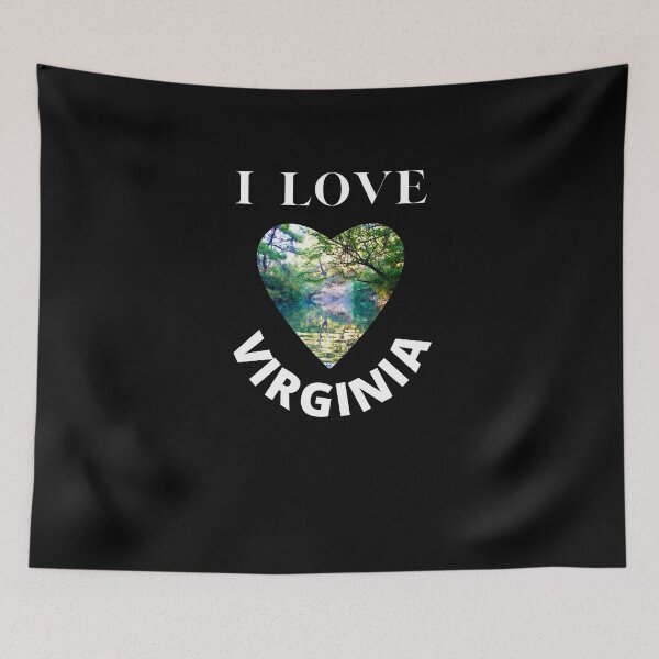 Item preview, I Love Virginia designed and sold by OliDesigns.