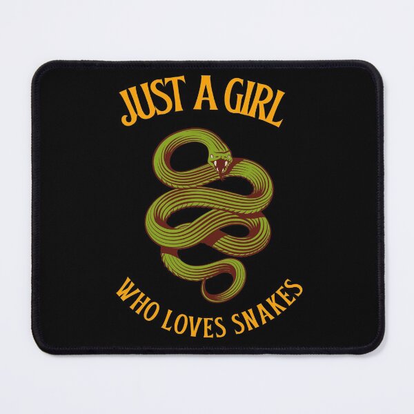 Item preview, Just A Girl Who Loves Snakes designed and sold by Crazy Crow.