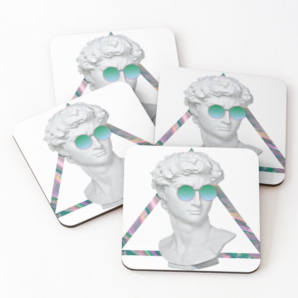 Item preview, David Seapunk Vaporwave Marble Sculpture designed and sold by DunamisDezign.