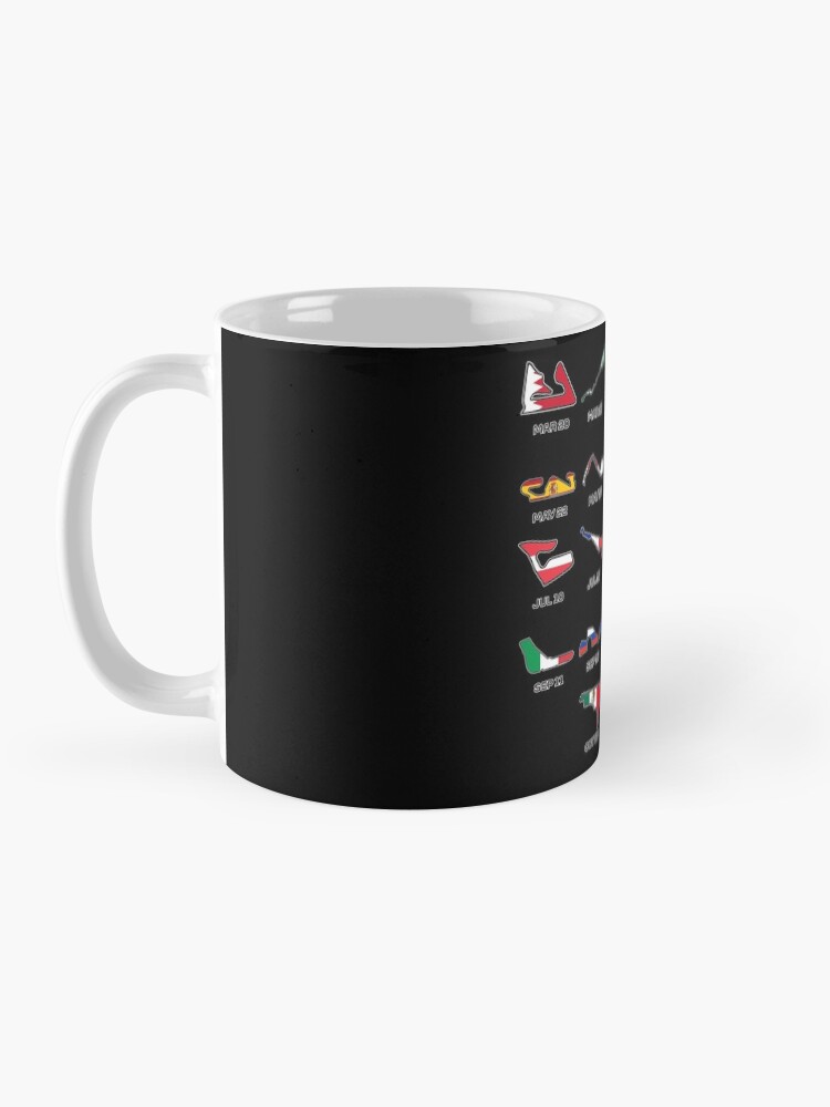 Alternate view of 2022 F1 Calendar Mug