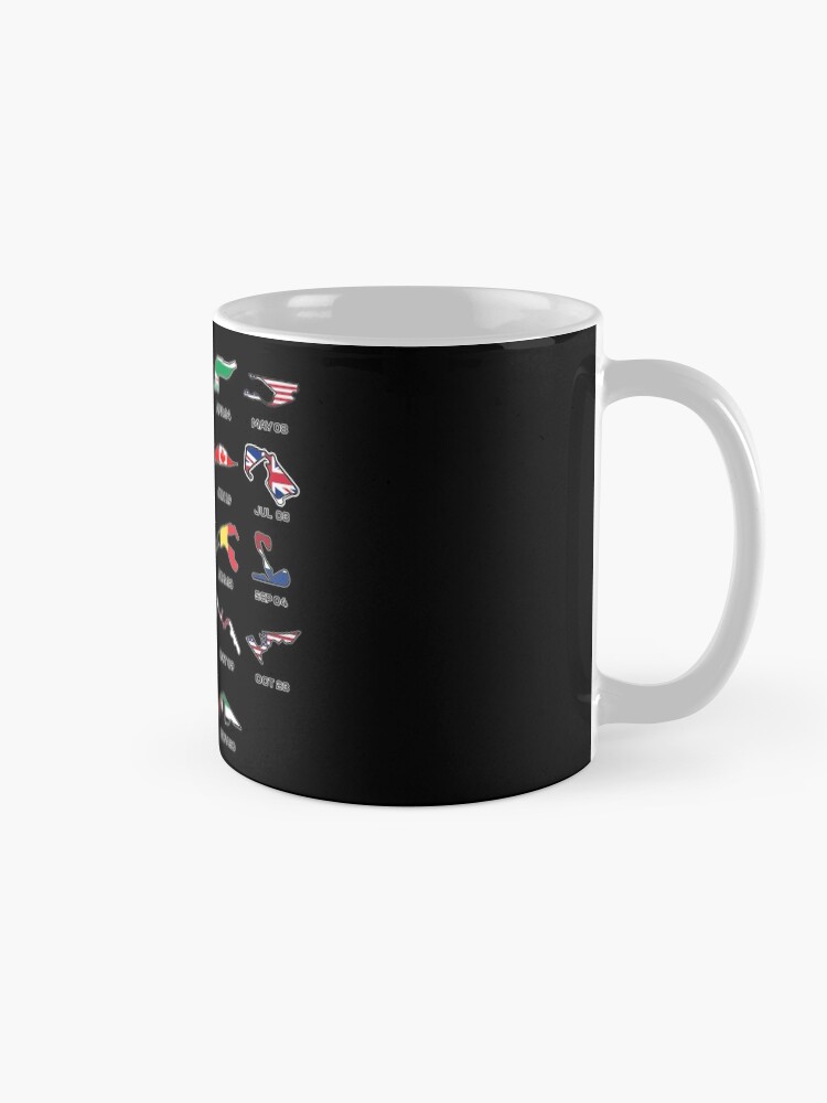 Alternate view of 2022 F1 Calendar Mug