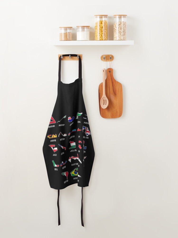 Alternate view of 2022 F1 Calendar Apron