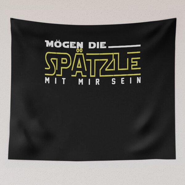 Item preview, May The Spaetzle Be With Me - Swabia designed and sold by Schwaben Designs.