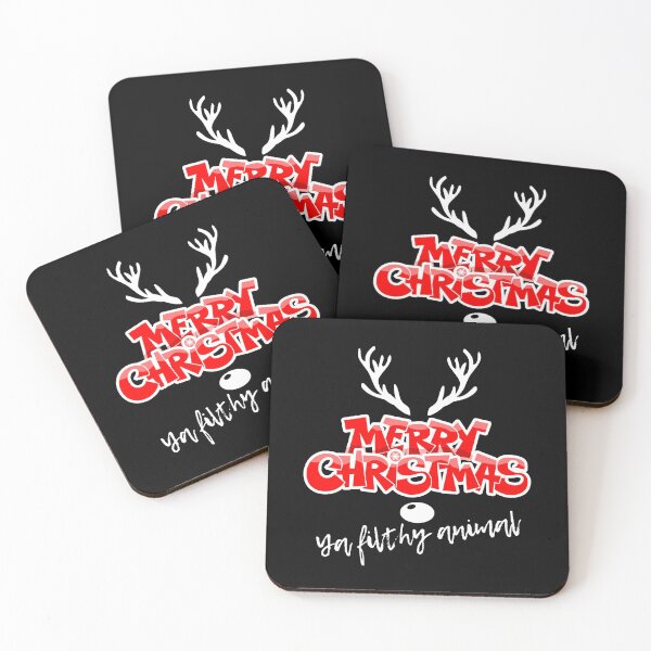 Item preview, Merry Christmas ya filthy animal! Funny | sarcastic Christmas quote! designed and sold by HROC.