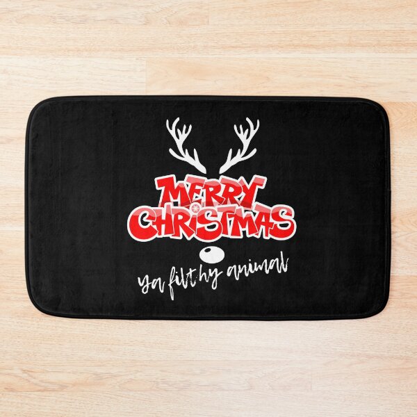 Item preview, Merry Christmas ya filthy animal! Funny | sarcastic Christmas quote! designed and sold by HROC.