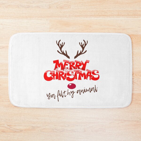 Item preview, Merry Christmas ya filthy animal! Funny | sarcastic Christmas quote! designed and sold by HROC.