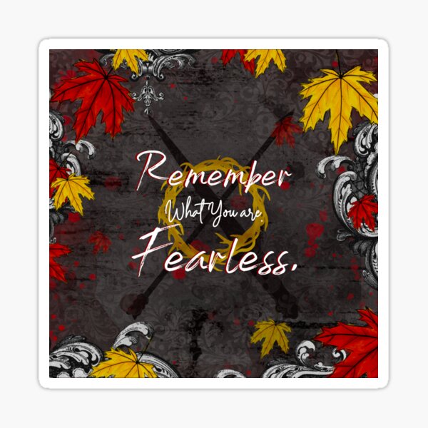 Item preview, Fearless (From Blood and Ash) designed and sold by SSSHAKED.