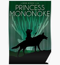 Prinzessin Mononoke Filmplakat Poster