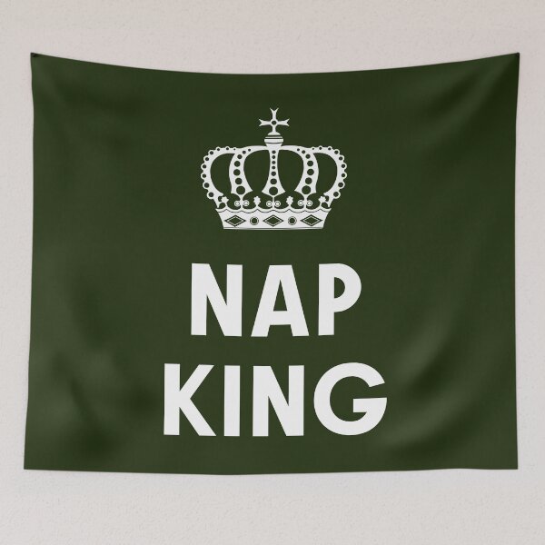 Item preview, Nap King (W) designed and sold by SoulArtLove.