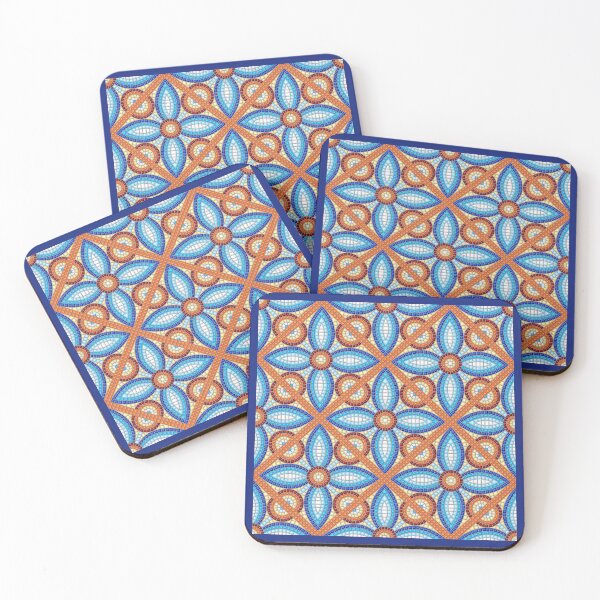 Item preview, beautiful colorful Spanish tile designed and sold by bohemedesign.