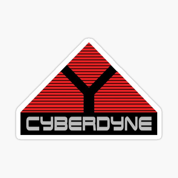 Terminator Movie Cyberdyne Logo Sticker