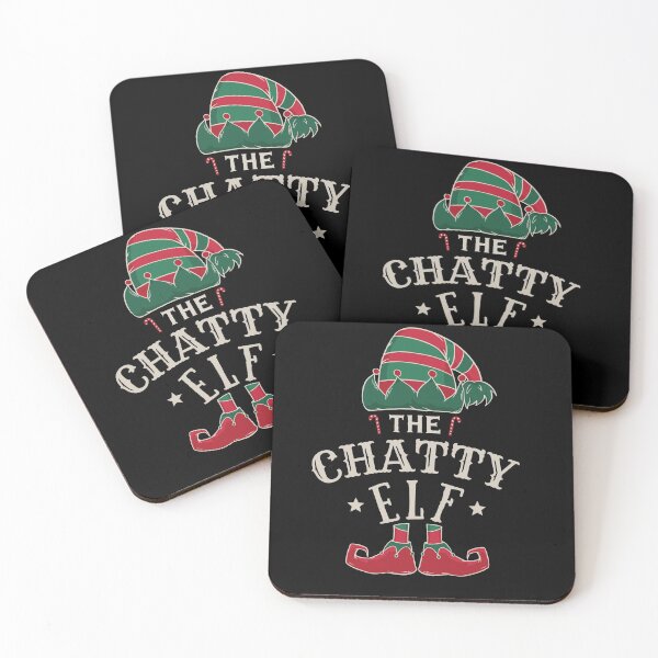 Item preview, The Chatty Elf! Show everyone who just how much of a chatterbox your are this Christmas! designed and sold by HROC.