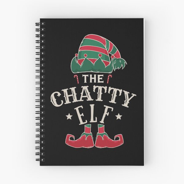 Item preview, The Chatty Elf! Show everyone who just how much of a chatterbox your are this Christmas! designed and sold by HROC.