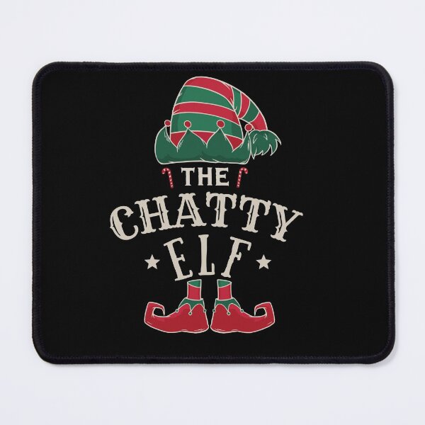 Item preview, The Chatty Elf! Show everyone who just how much of a chatterbox your are this Christmas! designed and sold by HROC.