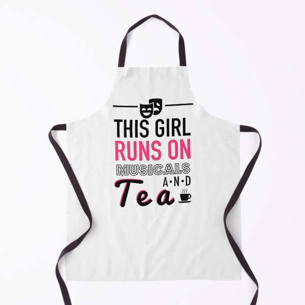 Item preview, This Girl Runs On Musicals and Tea (Fueled by Musicals and Tea) designed and sold by JukeLox.