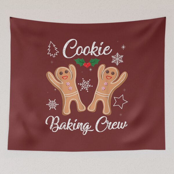 Item preview, Cookie Baking Crew Christmas Santa Family Gingerbread Team designed and sold by Victoriawhite69.
