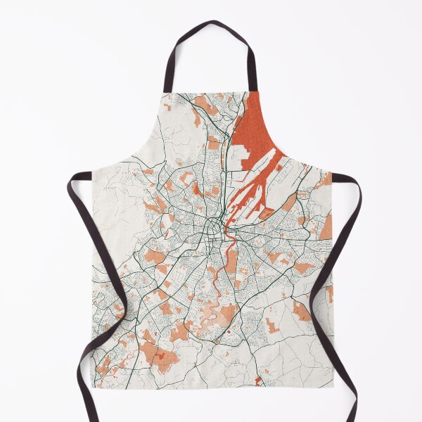 Item preview, Belfast City Map of Northern Ireland - Bohemian designed and sold by deMAP.
