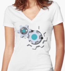 Klang Women's Fitted V-Neck T-Shirt