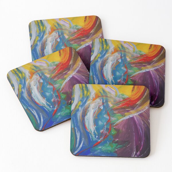Item preview, Color abstract art designed and sold by artdragongift 15.