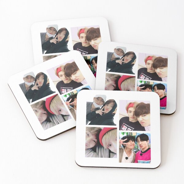 Item preview, taekook vkook kookv selfie selca designed and sold by Purplee7.