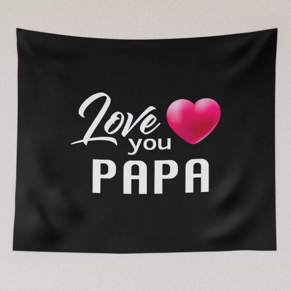 Item preview, I love you dad love you papa T-Shirt designed and sold by meri88design.