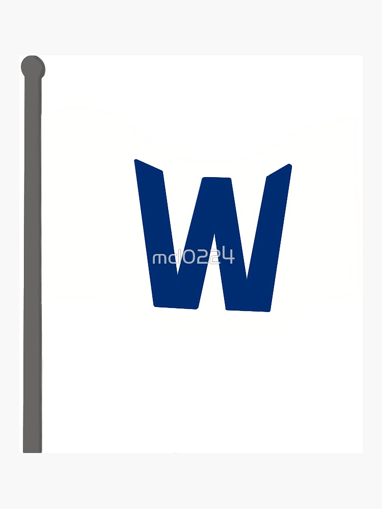 W Flag Magnet for Sale by mcl0224