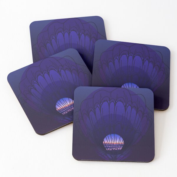Item preview, Purple Seashell designed and sold by SimpleLee.
