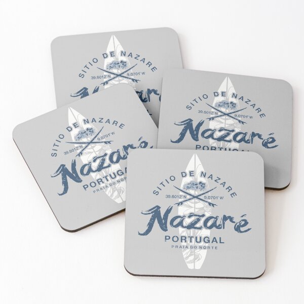 Item preview, Nazare Portugal Vintage Retro Surf designed and sold by IronEcho.