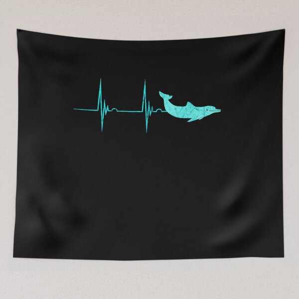 Item preview, Bottlenose Dolphin Heartbeat Mammals EKG Pulse Ocean  designed and sold by TOTOx9aR.