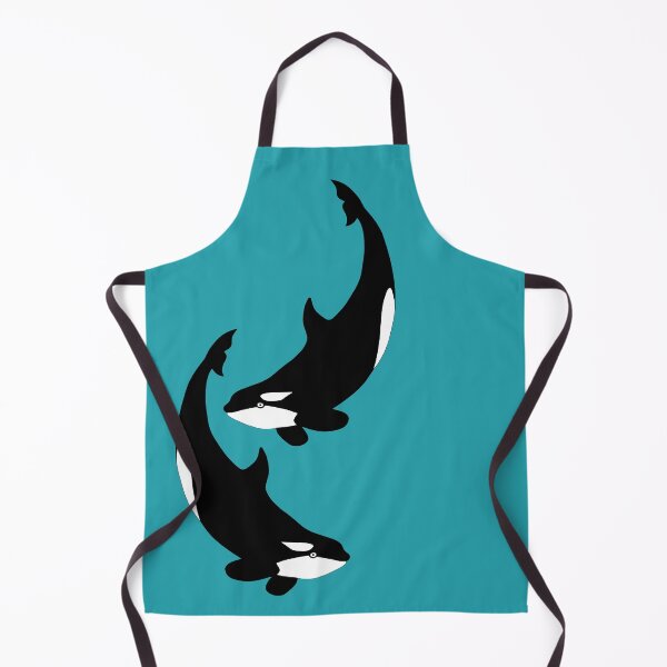 Item preview, Orca pair blue designed and sold by LorenDowding.