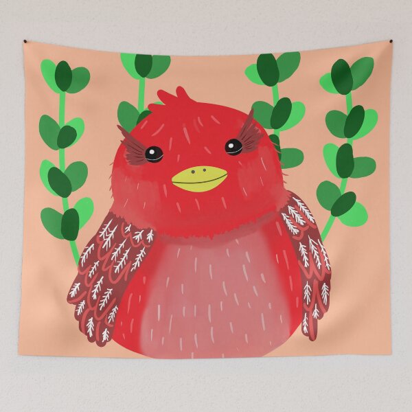 Item preview, Strawberry Birb designed and sold by LadyBlanca.