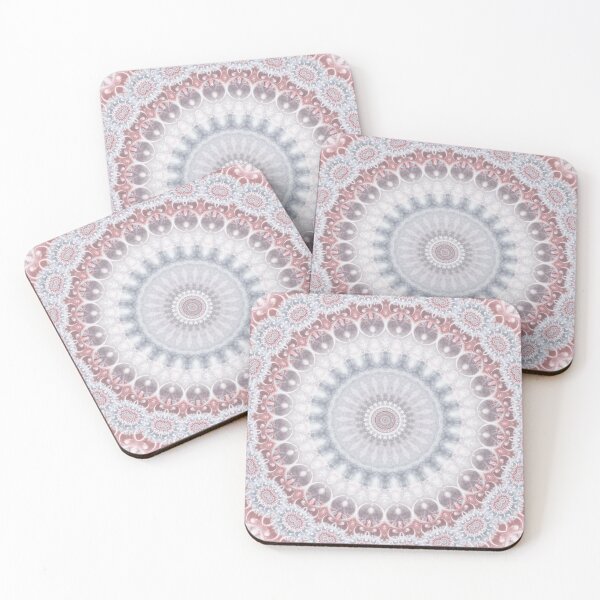 Item preview, Dreamy Soft Pastel Mandala designed and sold by Kelly Dietrich Mandala & Fractal Art.