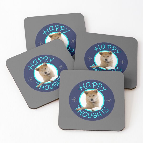 Item preview, Hachiko - Akita Happy Thoughts designed and sold by 0waste.