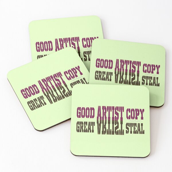 Item preview, Good Artist Copy, Great Artist Steal designed and sold by VkScript.