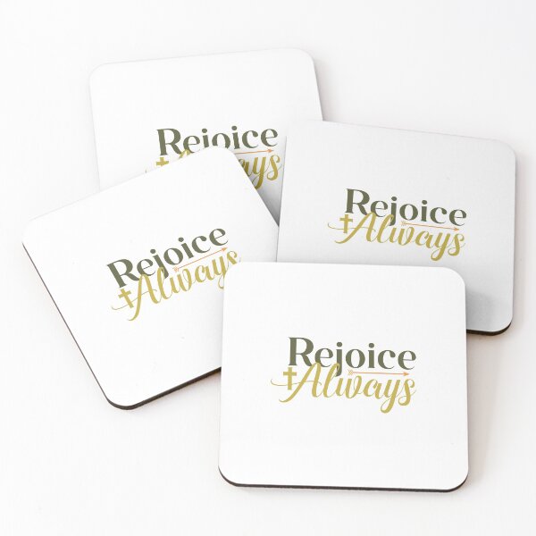 Item preview, Christian Rejoice Always designed and sold by garmentoffaith.