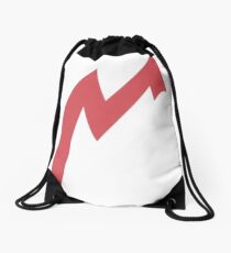 Zangoose Stripe Drawstring Bag