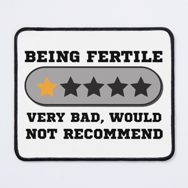 Item preview, Being Fertile 1 Star designed and sold by GoaTeeGram.