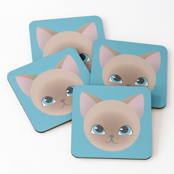 Item preview, Cinnamon the Siamese Kitty designed and sold by Pretzty.