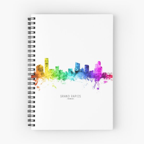 Item preview, Grand Rapids Michigan Skyline designed and sold by ArtPrints.