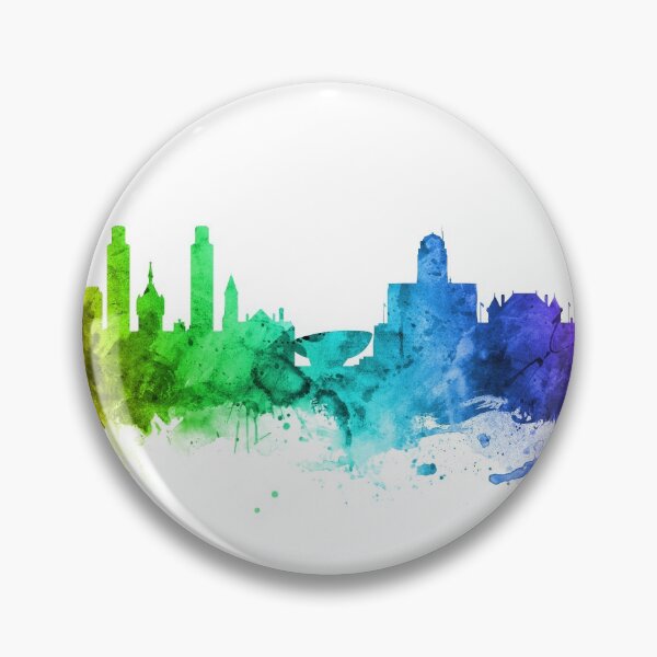 Item preview, Albany New York Skyline designed and sold by ArtPrints.