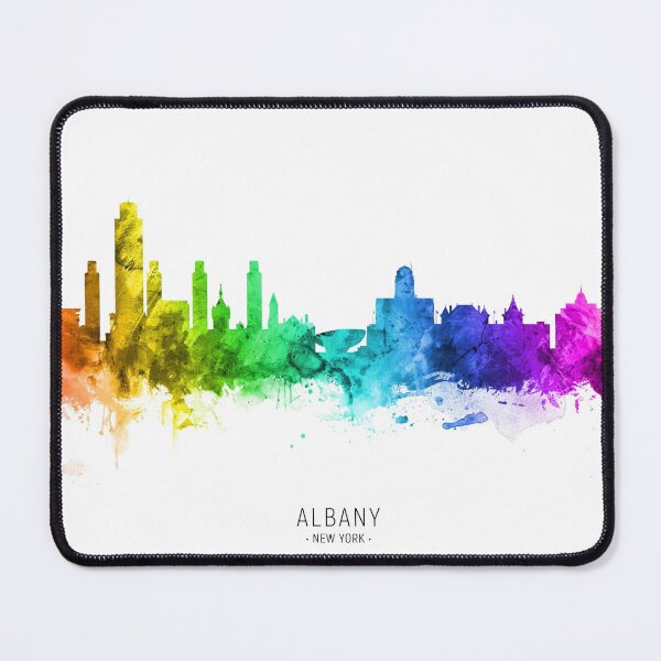 Item preview, Albany New York Skyline designed and sold by ArtPrints.