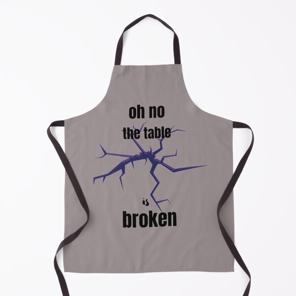 Item preview, OH NO our table is broken designed and sold by garhoud.