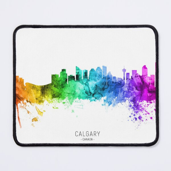 Item preview, Calgary Canada Skyline designed and sold by ArtPrints.