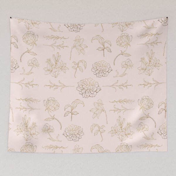 Item preview, Vintage Flowerpattern designed and sold by Perceptible.