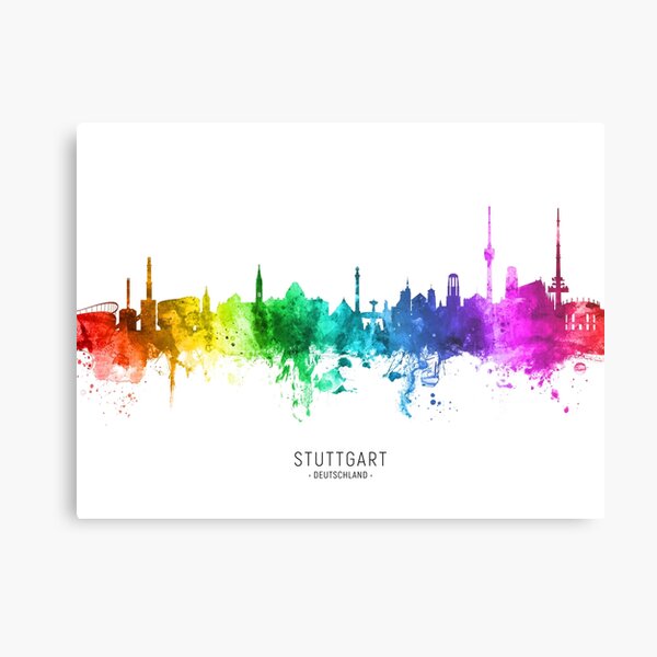Item preview, Stuttgart Germany Skyline designed and sold by MICHAEL TOMPSETT.