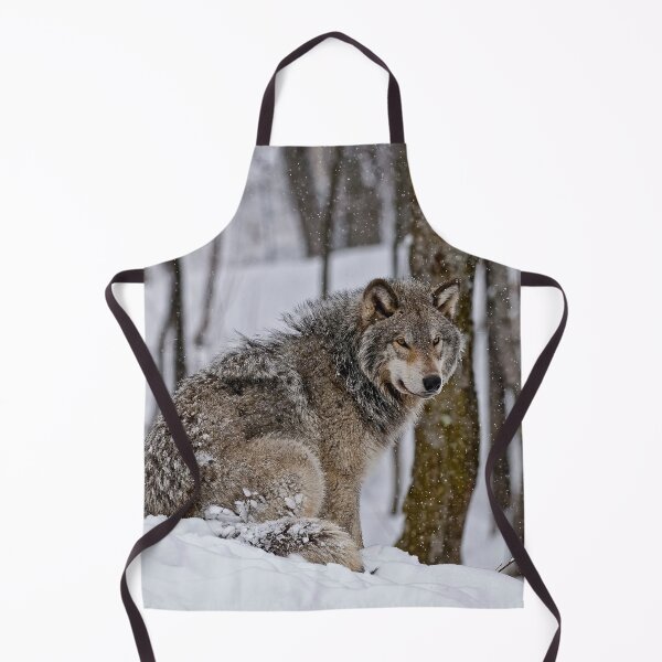 Item preview, Timber Wolf In Snow designed and sold by Michael Cummings.