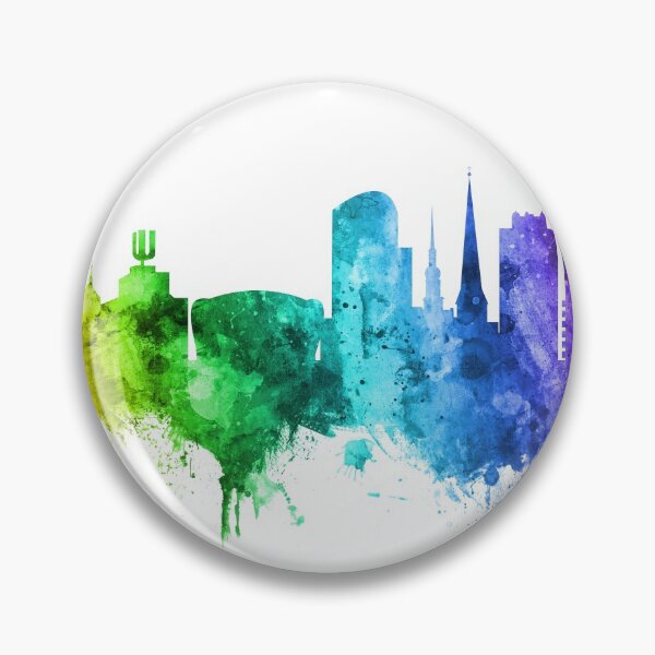 Item preview, Dortmund Germany Skyline designed and sold by ArtPrints.