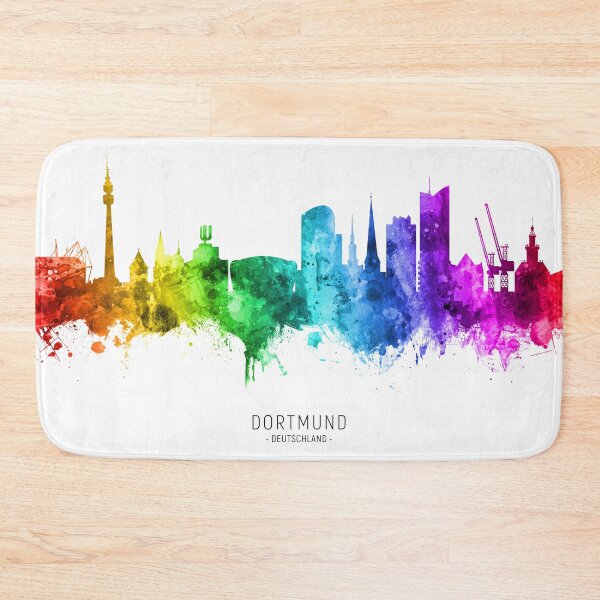 Item preview, Dortmund Germany Skyline designed and sold by ArtPrints.