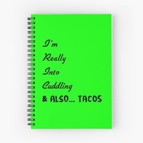 Item preview, Cuddling & Tacos designed and sold by LookUpCreations.