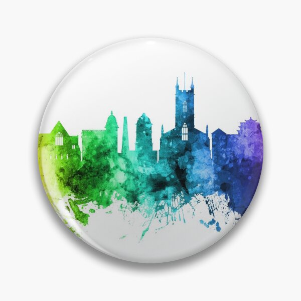 Item preview, Stoke-on-Trent England Skyline designed and sold by ArtPrints.
